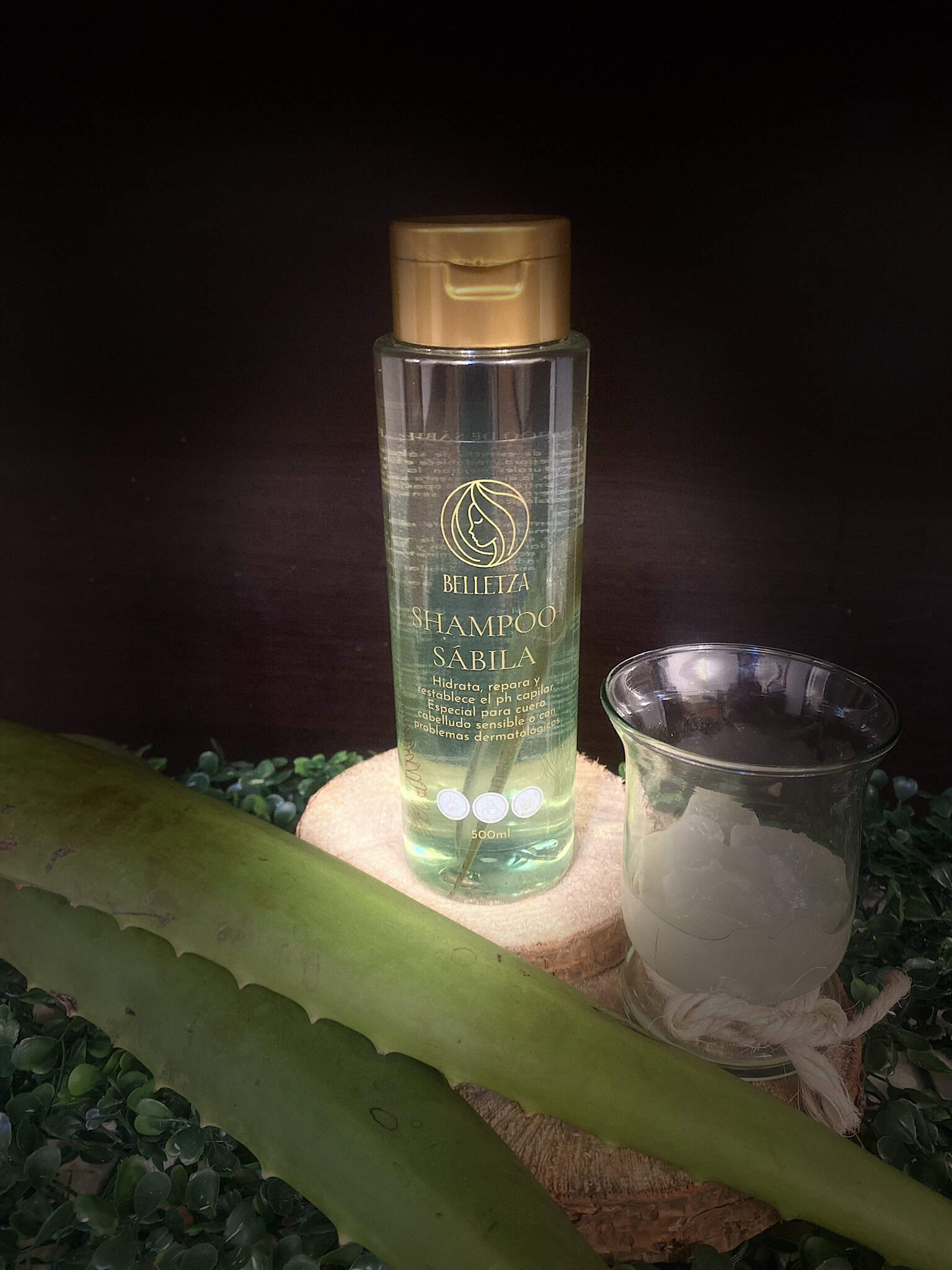 Belletza_Shampoo_Sábila_Miel_y_Jengibre